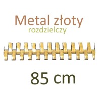 METR  85cm zamek metal złoty rozdzielczy   WYBÓR KOLORÓW